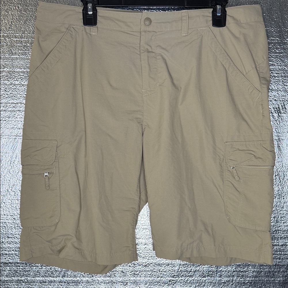 Tan Cargo Shorts